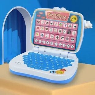 Детский ноутбук AH-802Y для изучения английского языка StudyGame Голубой