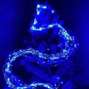 Гірлянда Кінський хвіст 600 Led Синя