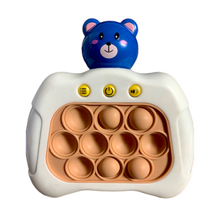 Іграшка антистрес Pop it PRO Bear TEDDY Blue