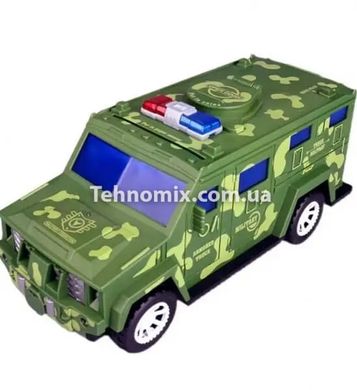Машинка-скарбничка Military Car з купюроприймачем