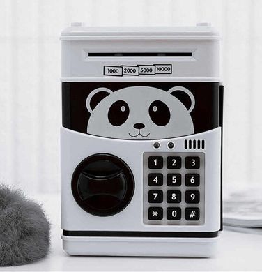 Детский сейф-копилка Cartoon Bank с кодовым замком Panda