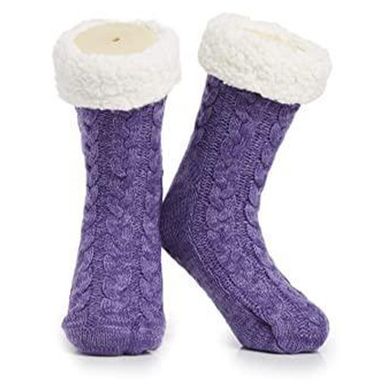 Шкарпетки антиковзні Huggle Slipper Socks Фіолетові