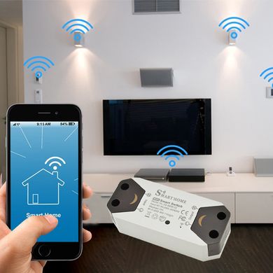 Розумне реле WI-FI Smart Home 10A 100-240В