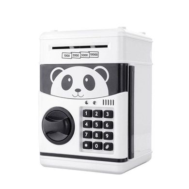 Дитячий сейф-скарбничка Cartoon Bank з кодовим замком Panda