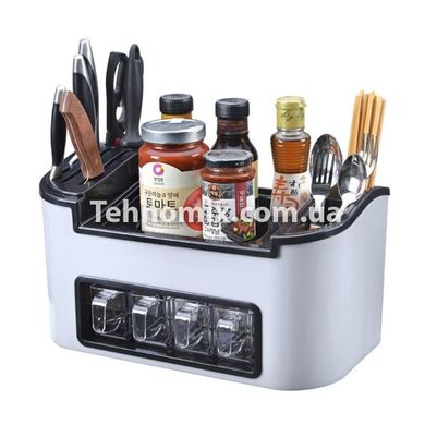 Многофункциональный кухонный органайзер для приборов и специй Supretto