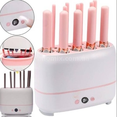 Сушарка на 12 кистей електрична з термоконтролем Makeup Brsh Dryer Machine Біла