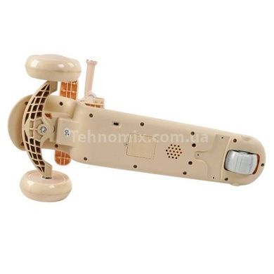 Самокат с козырьком и дополнительными колесами 5в1 Skyper BG-70348 Бежевый