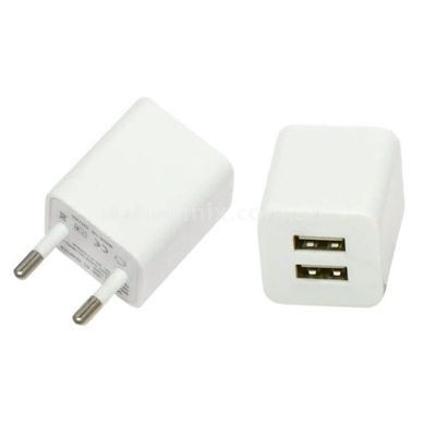 Зарядний пристрій 2 USB 3100mAh 220V
