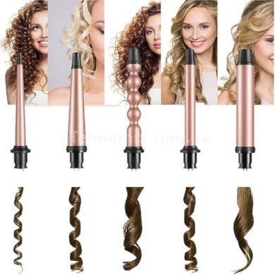 Щипцы для завивки профессиональные 5 в 1 Professional Beauty Черные