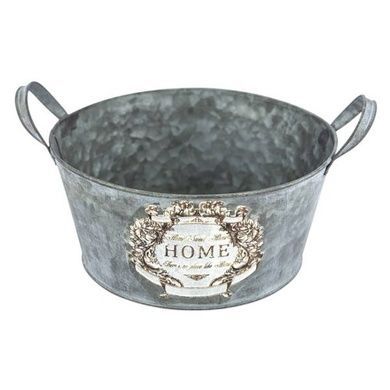 Набор металлических кашпо 22*19*11см, 20*16*10см, 16*13*9см Sweet Home 01-10-06(N-21-3) Серые