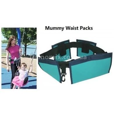 Органайзер на пояс для мам Waist Diaper Bag Зеленый