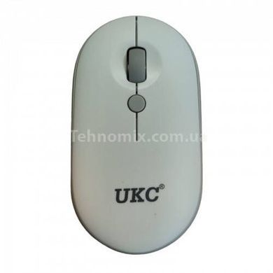 Клавіатура з мишкою UKC біла