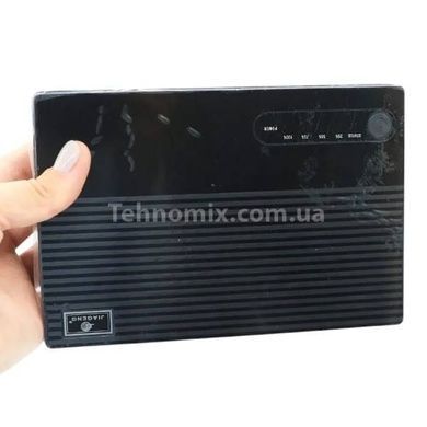 Бесперебойник для роутера 5v, 9v, 12 вольт mini ups 20000 mAh JiaGeng m-303 Черный