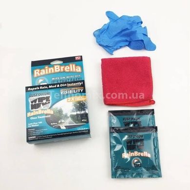 Водовідштовхувальне покриття для вікон RainBrella