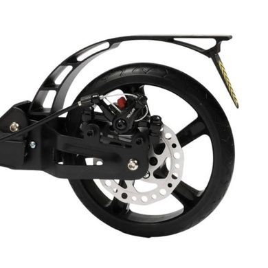 Самокат двухколесный с регулировкой высоты руля Best Scooter BS-79116 Черный с серым