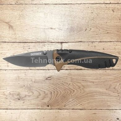 Нож складной туристический с чехлом Freeman Guide Folding Черный