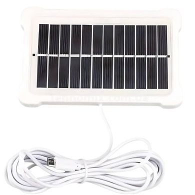 Комплект лампочка 28W, E27 аккумуляторная LED + солнечная панель FA-3630 Белая