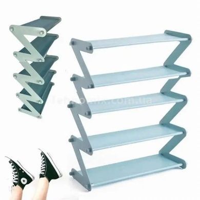 Подставка органайзер для обуви&nbsp;Shoe Rack&nbsp;Amazing&nbsp;Серая