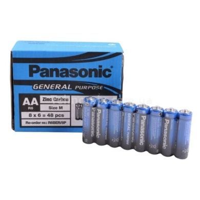 Набор батареек 8шт АА Panasonic R6