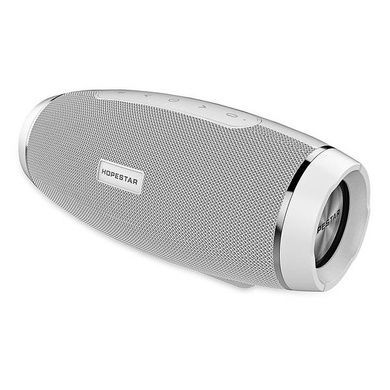 Портативна Bluetooth колонка Hopestar H27 із вологозахистом Біла
