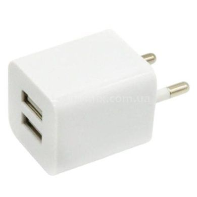 Зарядний пристрій 2 USB 3100mAh 220V