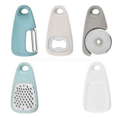 Набір кухонних приналежностей у вигляді брелка Kitchenware Блакитний