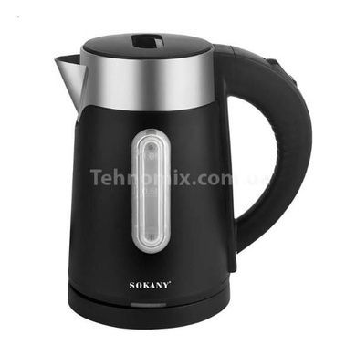 Электрочайник 1200W 1л Sokany SK-0808 Черный