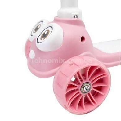 Самокат трехколесный детский Skyper CL-4180 Розовый
