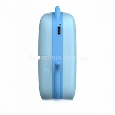 Дитячий термопринтер bluetooth Type-C A8 Cat Блакитний