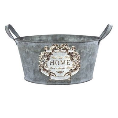 Набор металлических кашпо 22*19*11см, 20*16*10см, 16*13*9см Sweet Home 01-10-06(N-21-3) Серые