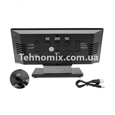 Годинники електронні LED VST-3618L Зелений