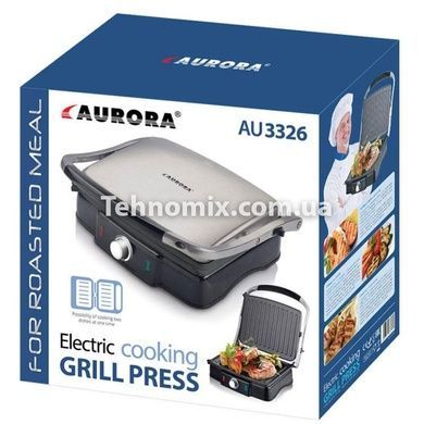 Гриль электрический прижимной Aurora AU-3326 1800 Вт