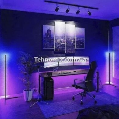 Напольный угловой RGB Led торшер с режимами 140 см