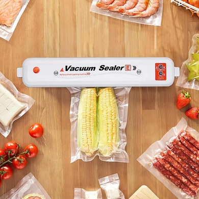 Вакуумный упаковщик продуктов Vacuum Sealer E Белый