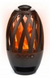 Бездротова портативна Bluetooth колонка - нічник Sunroz Flame Atmosphere BTS-596 LED камін Чорний