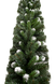 Хвойна гірлянда Карпатська 2,5 м Зелена з білими кінчиками
