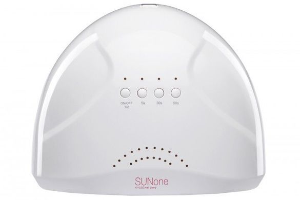 Гибридная лампа Sun One для сушки ногтей UV/LED 48w Белая