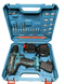 Шуруповерт аккумуляторный MAKITA 331DWE 21V/2.0Ah с набором инструментов Li-Ion