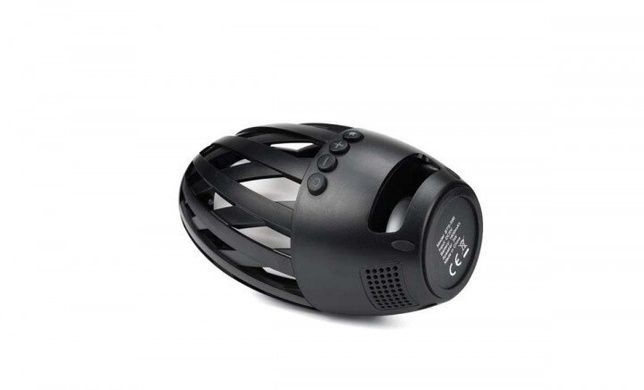Бездротова портативна Bluetooth колонка - нічник Sunroz Flame Atmosphere BTS-596 LED камін Чорний