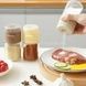 Солонка с точным контролем количества Seasoning bottle Коричневая