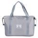 Дорожня сумка зі збільшенням глибини Unisex BAG XL-1029 Сіра