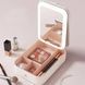 Органайзер-косметичка з дзеркалом з розкладним підсвічуванням