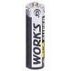 Батарейка сольова 1шт ААА WORKS R03