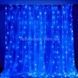 Гірлянда штора Водоспад внутрішня 320LED 3*2м Синє світло