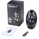Бездротова портативна Bluetooth колонка - нічник Sunroz Flame Atmosphere BTS-596 LED камін Чорний
