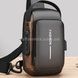 Сумка с анти -колларом с рюкзаком и xl1228 Black с коричневым