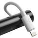 Кабель Baseus Simple Wisdom Data Cable Kit USB to iP PD 20W (2PCS/Set）1.5m White
