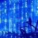 Гірлянда штора Водоспад внутрішня 320LED 3*2м Синє світло
