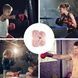 Тренажер боксерский музыкальный для тренировки реакции Intelligent Boxing Machine Розовый