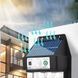 Фонарь уличный с датчиком движения и солнечной панелью 2Вт X-Bail YX777 SOLAR Черный